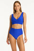 Sea Level Honeycomb Cross Front Multifit Top